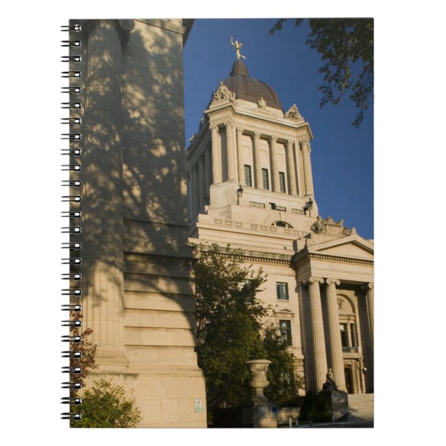 Carnet Canada, Manitoba, Winnipeg : bâtiment législatif d (Devant)