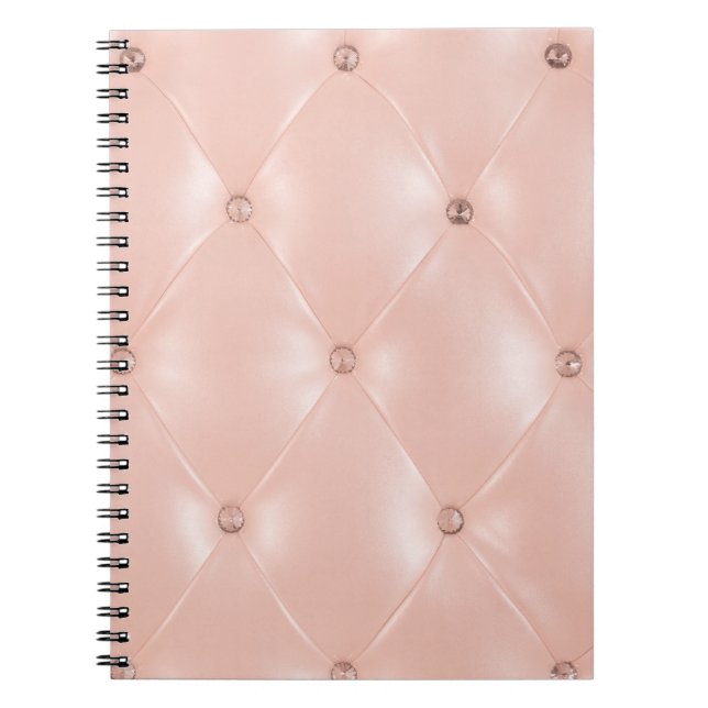 Carnet Canapé de luxe : Vieille Texture Rose (Devant)