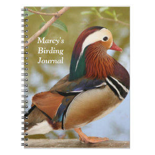 Carnet Canard de mandarine
