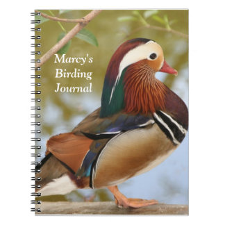 Carnet Canard de mandarine