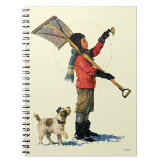 Carnet Canard souchet de neige