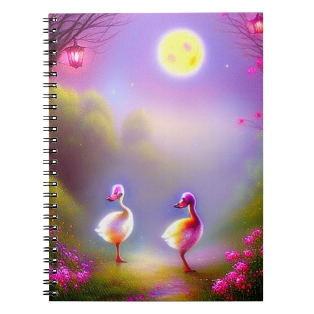 Carnet Canards fantaisistes mignons  (Devant)