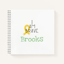 cancer de l'enfance. Je suis courageux.Livre de cr