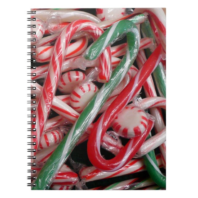Carnet Canneberges et Menthes de Noël (Devant)