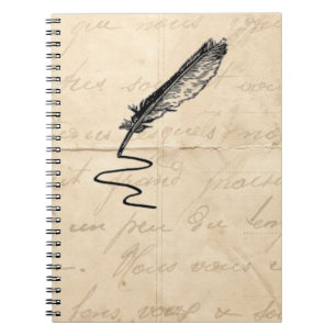 Carnet Cannette vintage de la plume de l'auteur