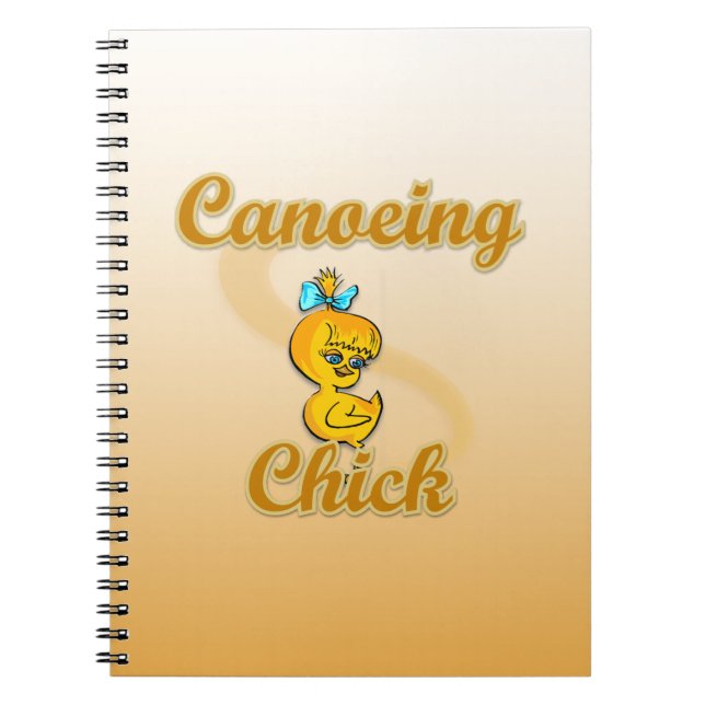 Carnet Canoeing Chick (Devant)