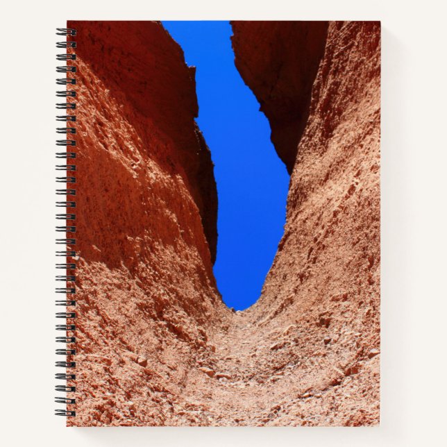 Carnet Canyon du Mojave – Ciel vertical du désert (Devant)