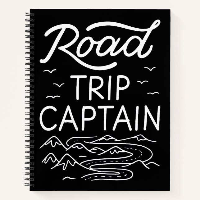 Carnet Capitaine de road trip I - Pilote de VR Vacances C (Devant)