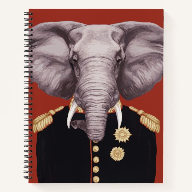 Carnet Capitaine Elephant (Devant)