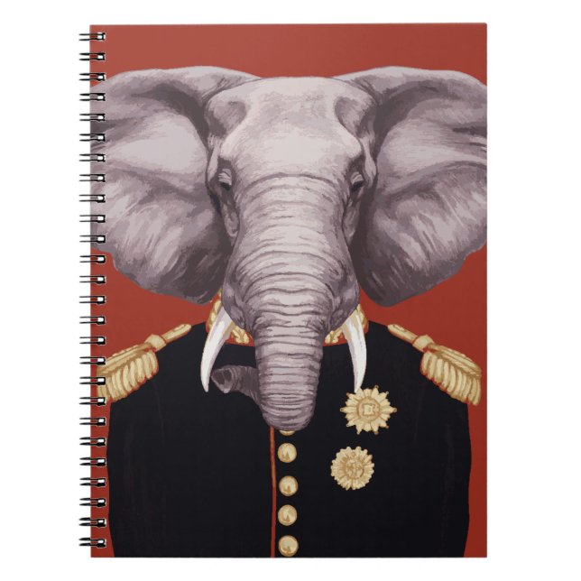 Carnet Capitaine Elephant (Devant)