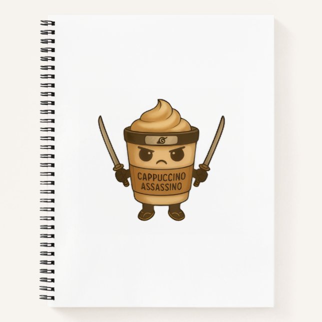 Carnet Cappuccino Assassino (Devant)