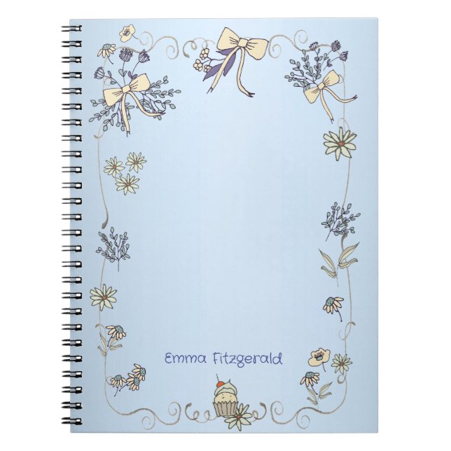 Carnet Caprice de marguerite printanière (Devant)
