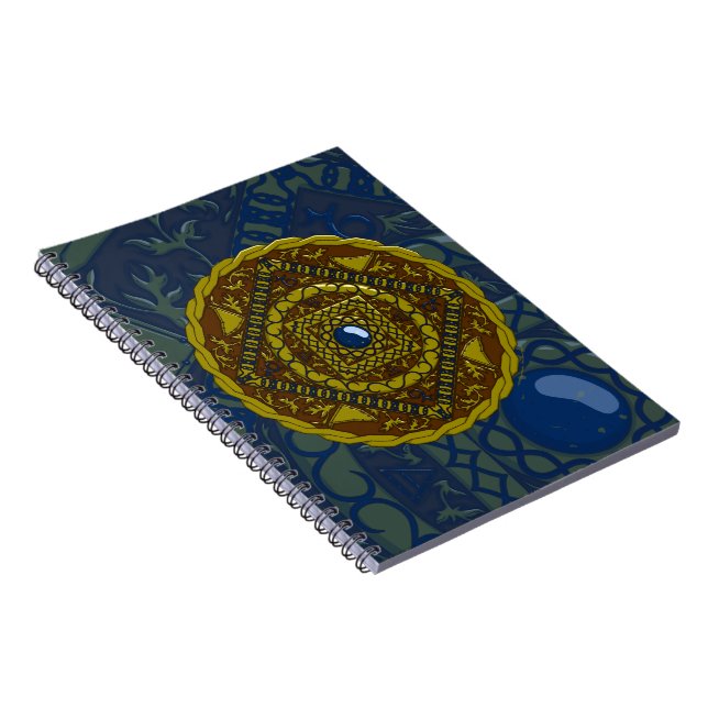 Carnet Capricorn Mandala (Côté Droit)