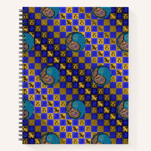 Carnet Capricorn & Water Ox (Devant)