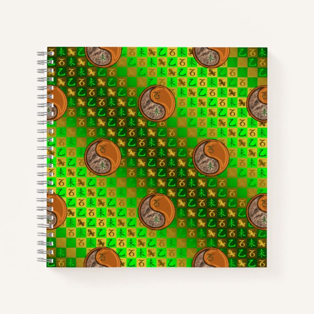 Carnet Capricorn & Wood Goat (Devant)