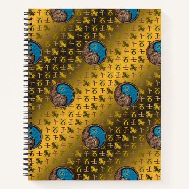 Carnet Capricorne & Cheval d'eau (Devant)