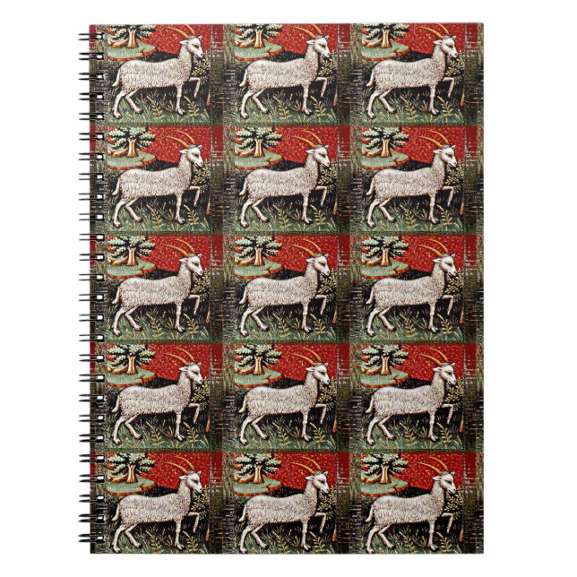 Carnet Capricorne chèvre signe Zodiac fête d'anniversaire (Devant)
