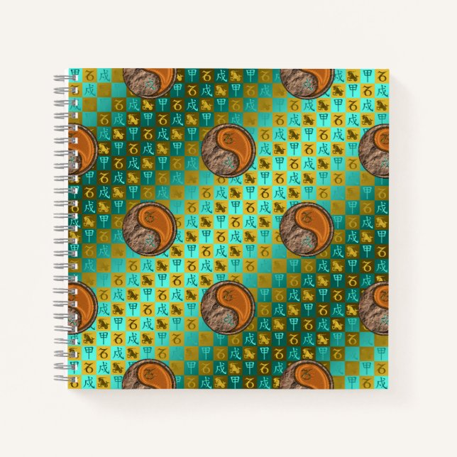 Carnet Capricorne & Chien de Bois (Devant)