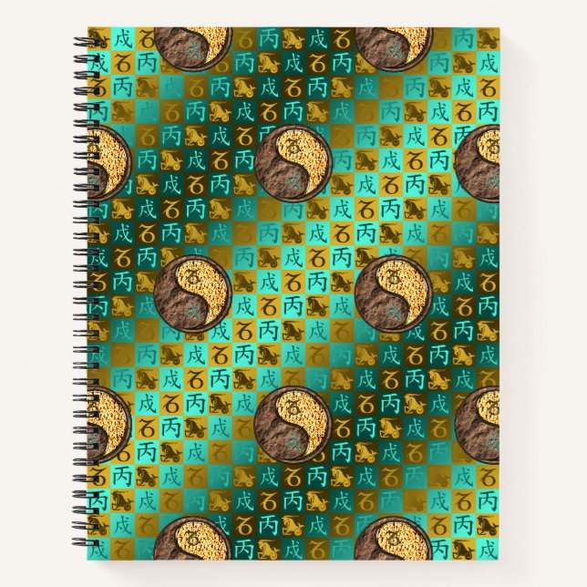 Carnet Capricorne & Chien de Feu (Devant)