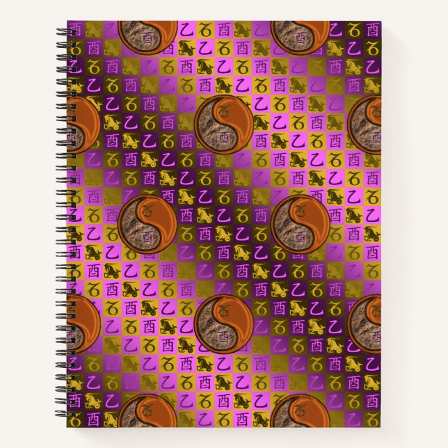 Carnet Capricorne & Coq de Bois (Devant)