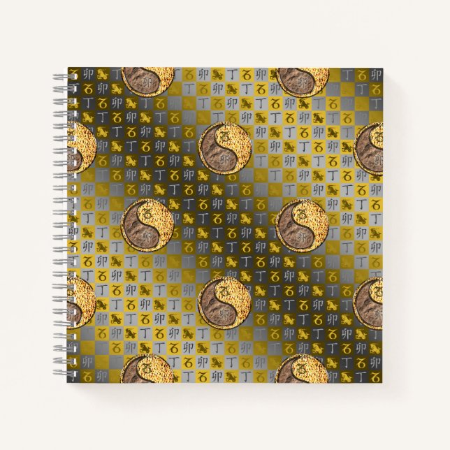 Carnet Capricorne & Lapin de Feu (Devant)