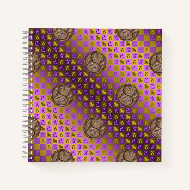 Carnet Capricorne & Sanglier de Terre (Devant)
