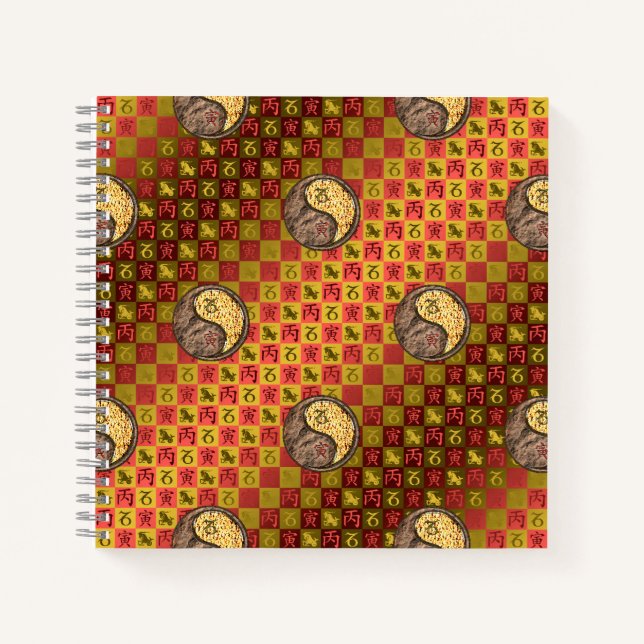 Carnet Capricorne & Tigre de Feu (Devant)