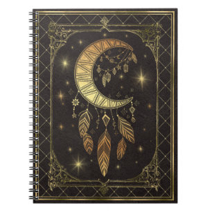 Carnet Capteur de rêve de lune