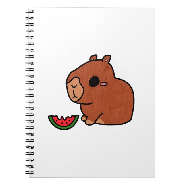 Carnet Capybara (Devant)