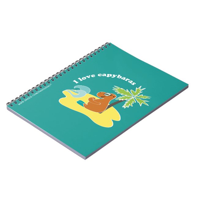 Carnet Capybara (Côté gauche)