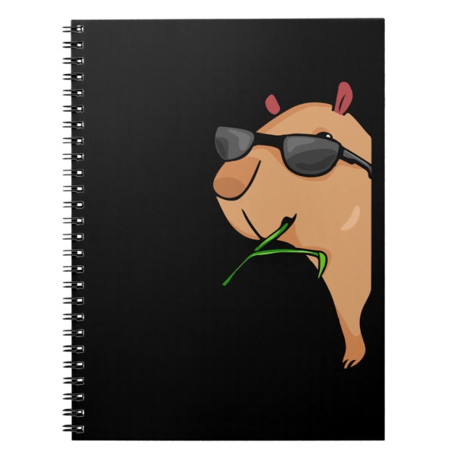 Carnet Capybara Lover Women Capybara Gift Men Capybara (Devant)