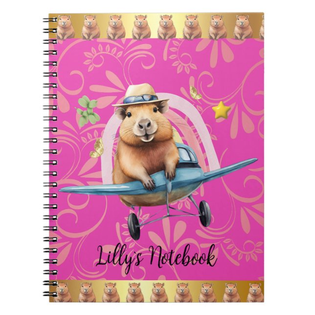 CARNET CAPYBARA NOTEBOOK- 16 (Devant)