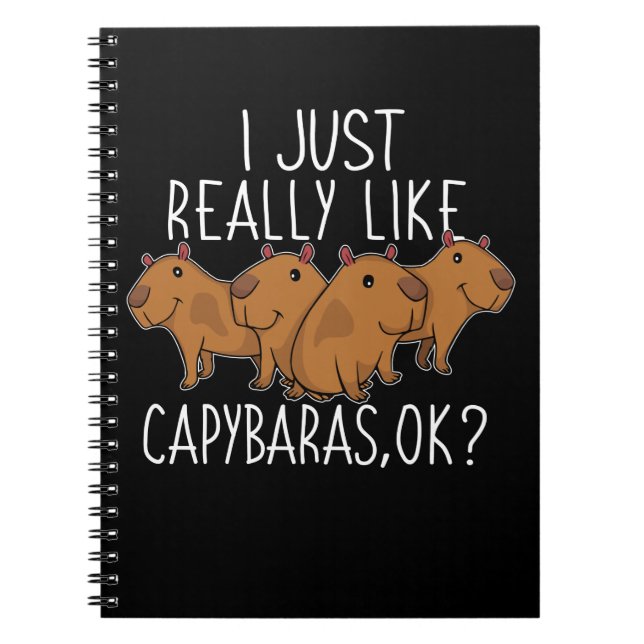 Carnet Capybara Venin (Devant)