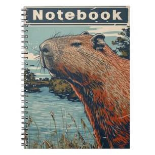 Carnet Capybara Vintage
