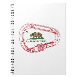Carnet Carabiner d'Escalade californienne