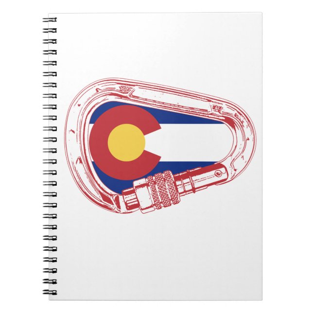 Carnet Carabiner Escalade du Colorado (Devant)