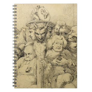 Carnet Caractères littéraires assemblés autour du