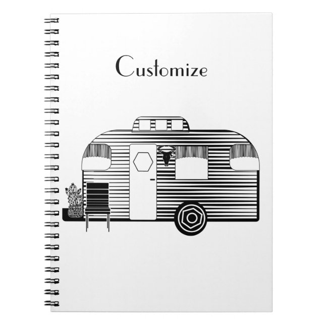Carnet Caravane Camper Traveller Thunder_Cove (Devant)