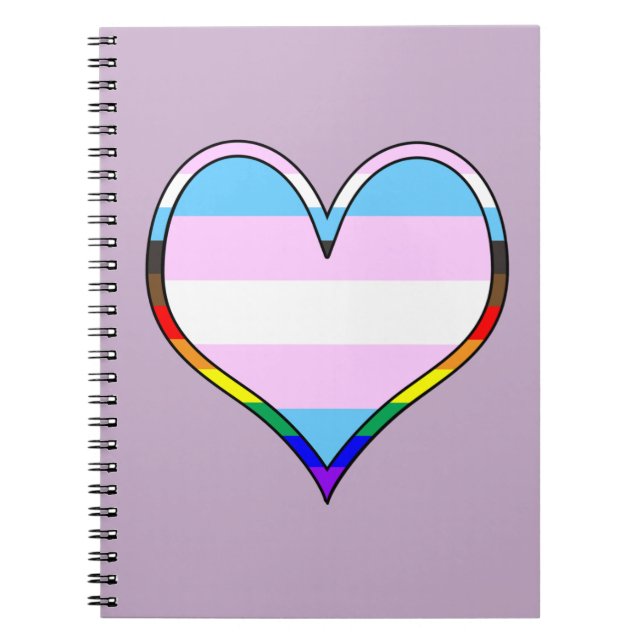 Carnet cardiaque Trans Pride (Devant)