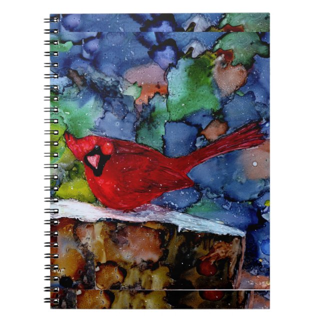 Carnet Cardinal la nuit (Devant)