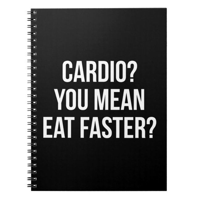 Carnet Cardio ? Tu Veux Dire Manger Plus Vite ? - Gymnase (Devant)