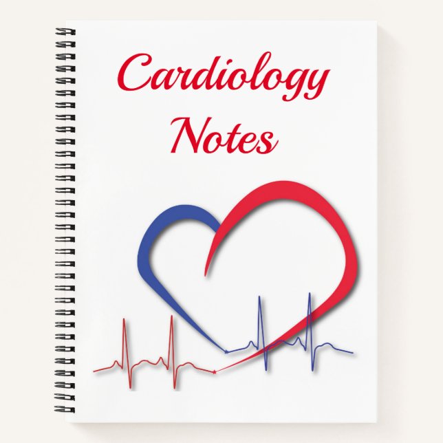 Carnet Cardiologie Note Pad (Devant)