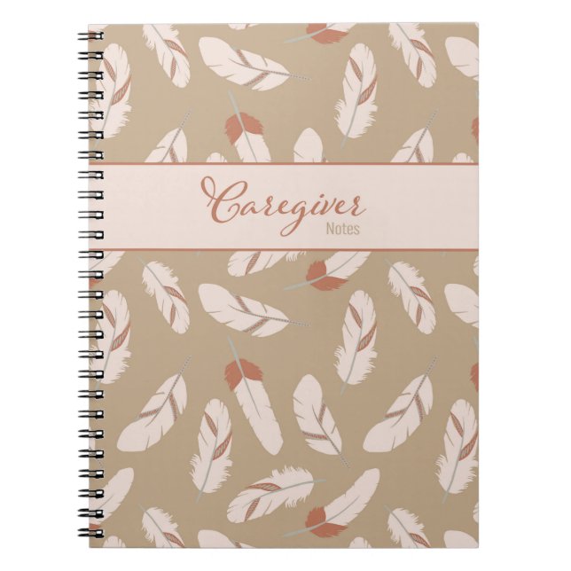 Carnet Caregiver Notes Notebook  (Devant)