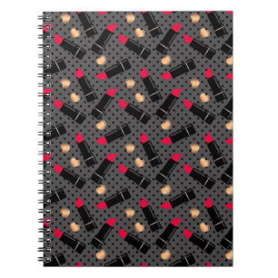 Carnet Caricature abstraite transparente rouge rouge roug