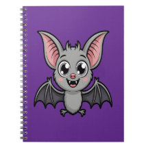 Caricature de Cute Pastel Goth Bat Kawaii