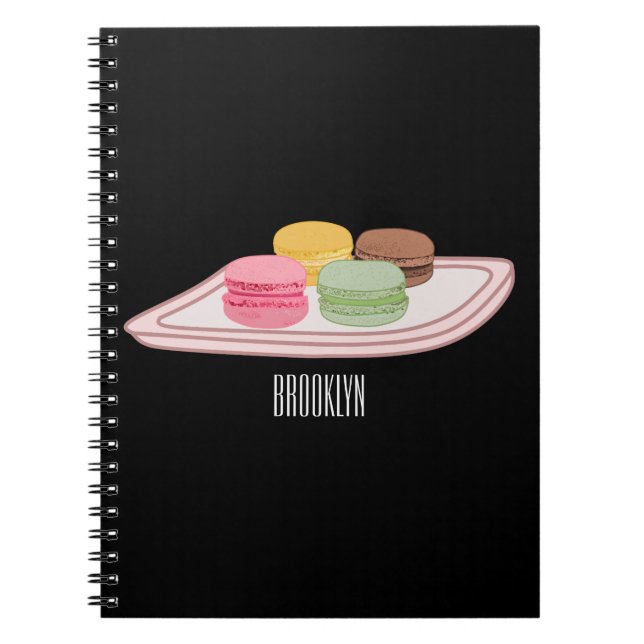 Carnet Caricature de Macaron (Devant)