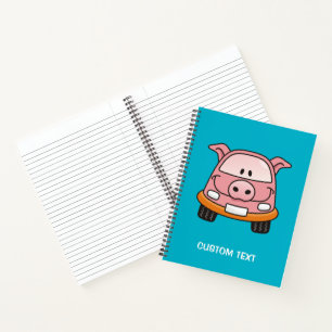 Carnet Caricature de porc