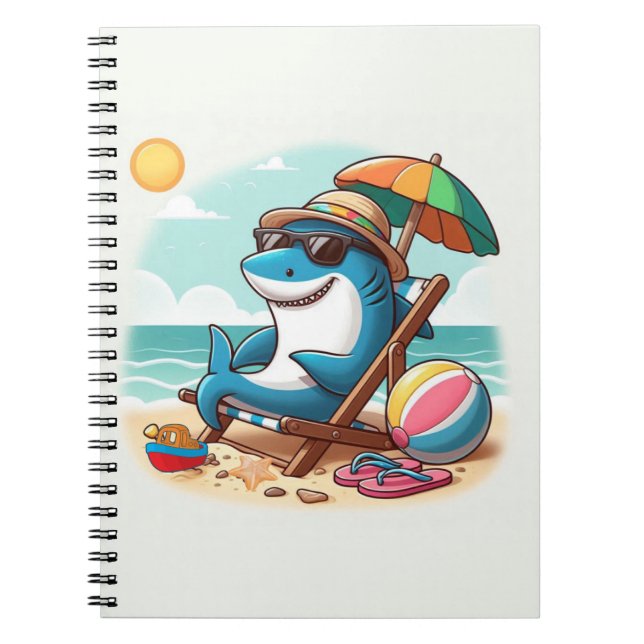 Carnet Caricature de requin caricaturale (Devant)