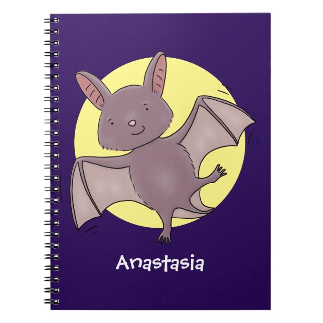Carnet Caricature de vol de chauve-souris (Devant)