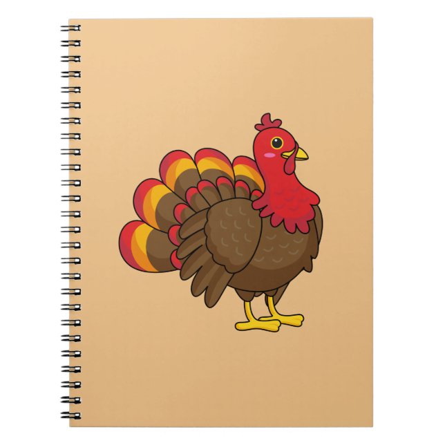 Carnet Caricature mignonne Turquie (Devant)